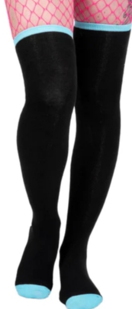 Stick N Poke Tattoo Thigh High Socks